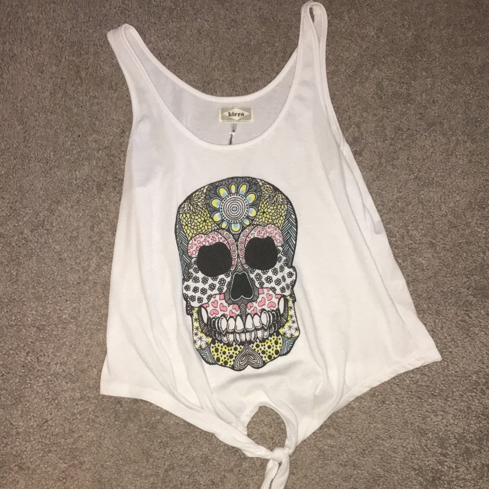 Sugar skull tank